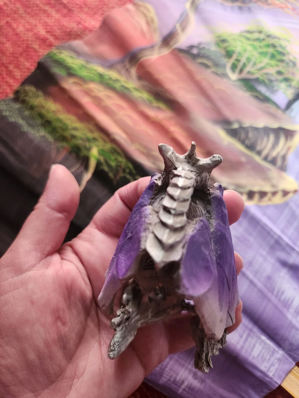 Vintage Pewter Wizard